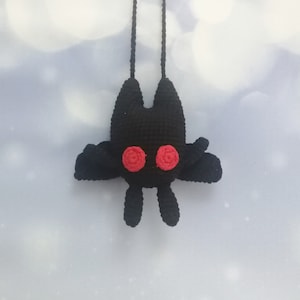 Kawaii Auto Accessoire gehäkelte Motte