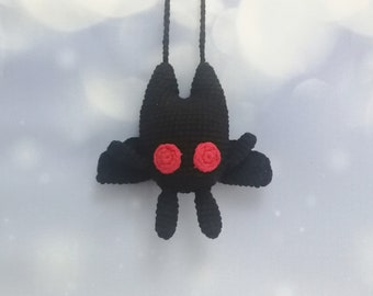 Kawaii car accessory crochet moth