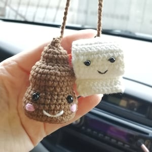 Car Decorations toilet paper and poo funny gifts ideas for teens