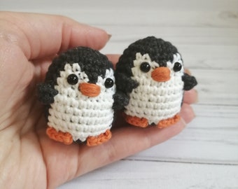 Amigurumi penguin, Kawaii plush, crochet penguin