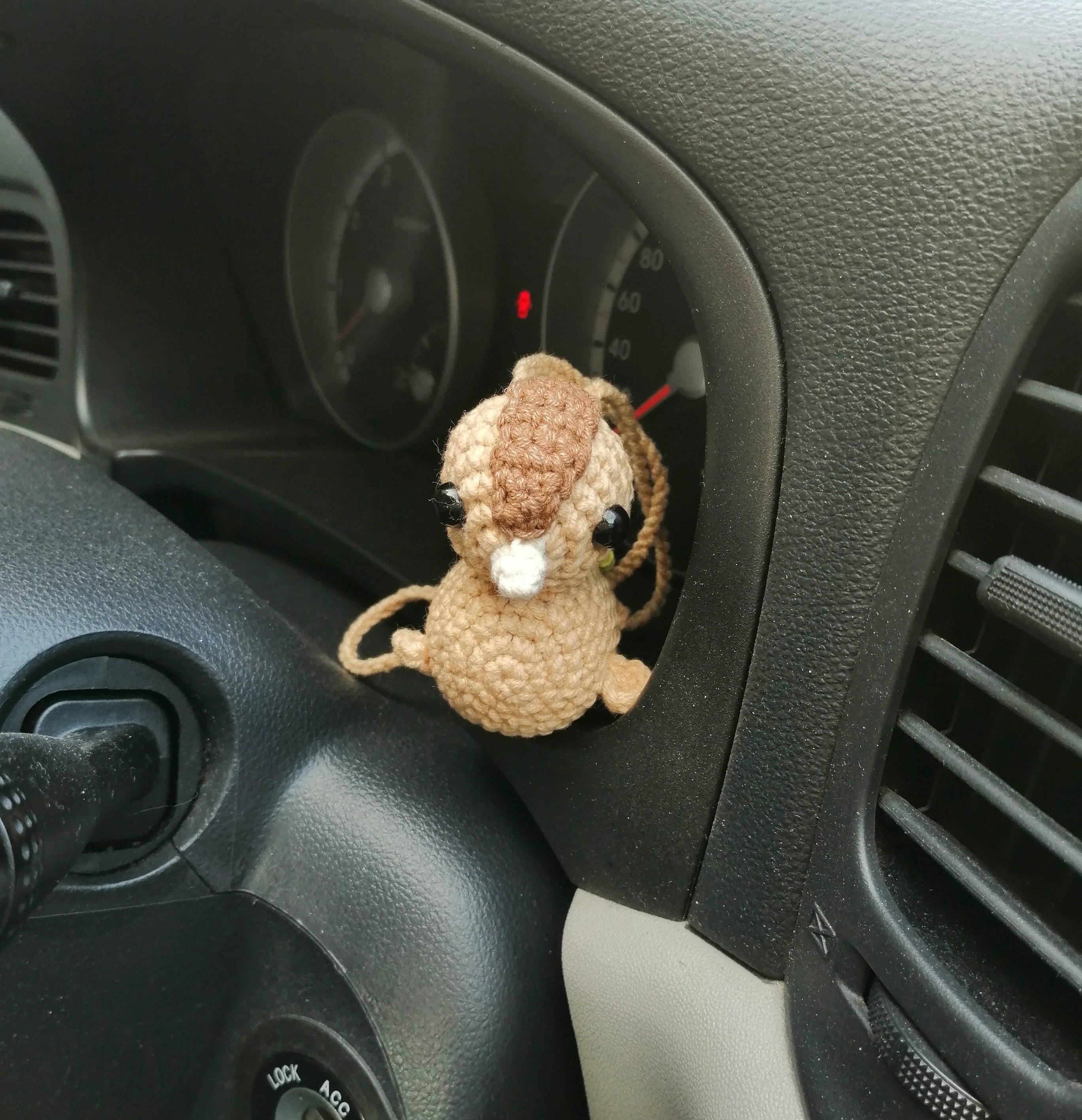 Amigurumi Turtle Duck Rear View Mirror Accessories Crochet Etsy UK