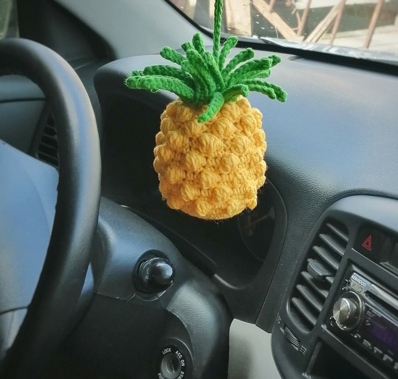 Pineapple car charm deals