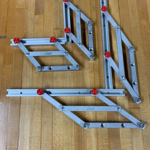 Galvo Fiber Co2 UV Laser Engraver Standard 12” Pair of Adjustable Alignment Fence Guide jig accessories.