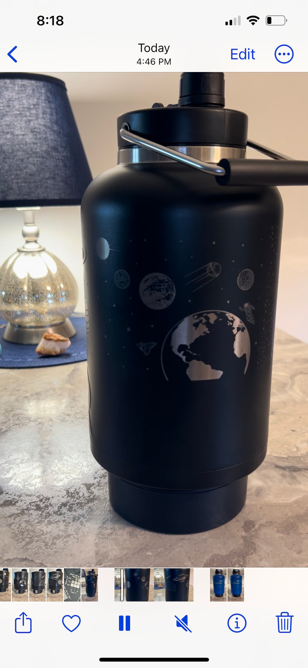 Custom RTIC One Gallon Jug. Custom Laser Engraved Handmade Etsy