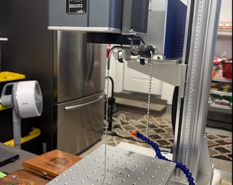 UNIVERSAL Hands Free Focus Stick. Attached to your laser. Eliminates all focus sticks used on non-light tube Galvo Fiber Co2 UV Lasers.