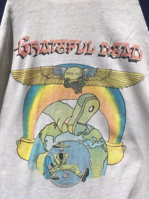 Rare Vintage Grateful Dead Concert Shirt 