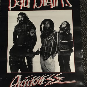 Original Bad Brains Quickness Promotional Poster - Etsy