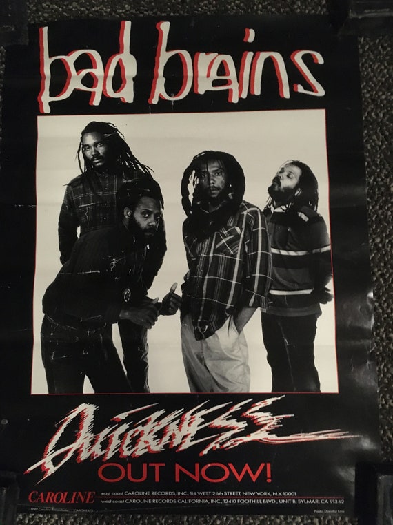 Original Bad Brains Quickness Promotional Poster - Etsy