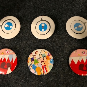 Takashi Murakami Super Flat Pin Set Hiropon