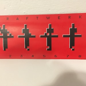 Kraftwerk 3-D Glasses from 2019 tour