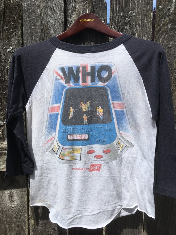 The Who Vinatge 1982 Tour Shirt - image 2