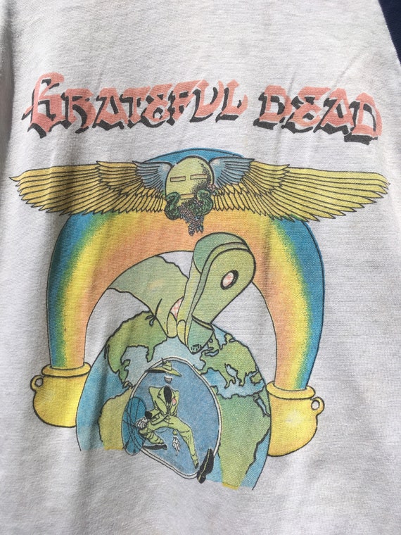 Rare Vintage Grateful Dead Concert Shirt - image 3