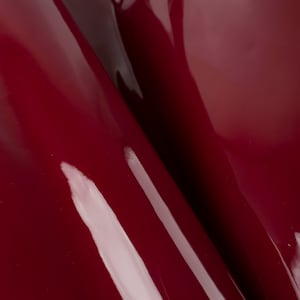 Bordeaux Borgogna Rosso ITALIANO Pelle Verniciata Lucida Vitello Pelle di Vacchetta Ritagli Pezzi Quadrati Campioni Campioni 5x5-20x20 pollici.