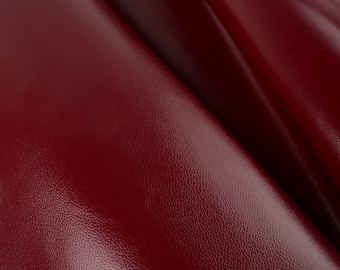 MARSALA ITALIAN  Leather Calf Cow Hide Scraps Scrap Square Pieces Swatches Samples  5x5-20x20in.