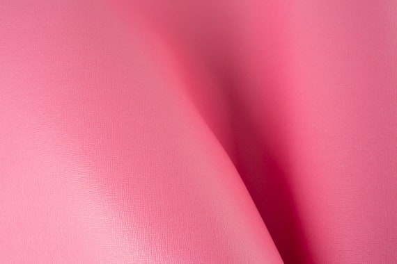 Pink Saturated ITALIAN Glossy Patent Lack Leather Calf Cow Hide Scraps Scrap Square Pieces Swatches Samples 5x5-20x20in.