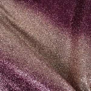 Marsala/Gold with sparkles (Ji- Ch) Italian GLITTER  Haberdashery Fabric Scraps Scrap Square Pieces Swatches Samples  5x5-20x20in.