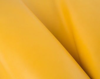 YELLOW  ITALIAN Lambskin sheep leather hide skin hides nappa
