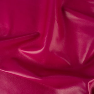 Fuchsia ITALIAN GARMENT Lambskin sheep leather hide skin hides nappa GL 5+ sqf