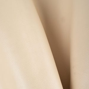 Ivory Embossed Print ITALIAN Lambskin sheep leather hide skin hides nappa 8+ sqf