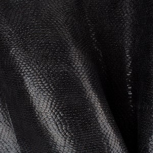 Graphite Pithon Embossed Print ITALIAN Lambskin sheep leather hide skin hides nappa 8+ sqf