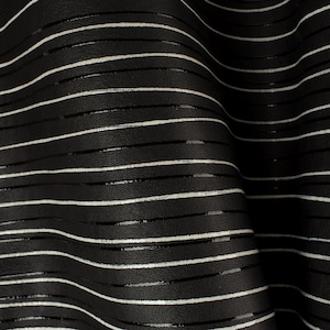 Black/White Embossed Print ITALIAN Lambskin sheep leather hide skin hides nappa
