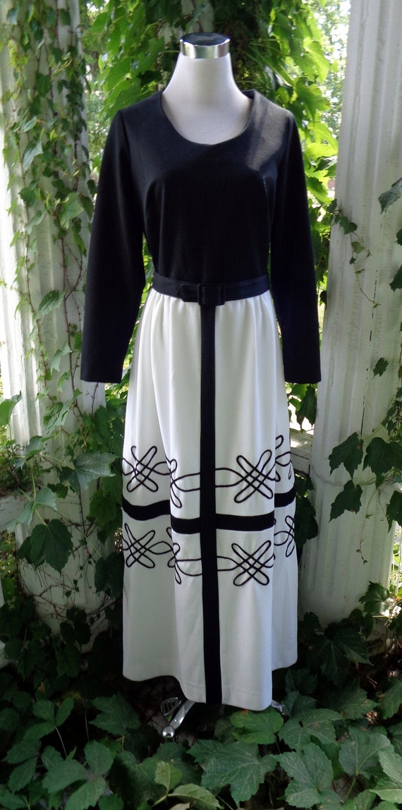 Toni Todd Vintage Hostess Dress M