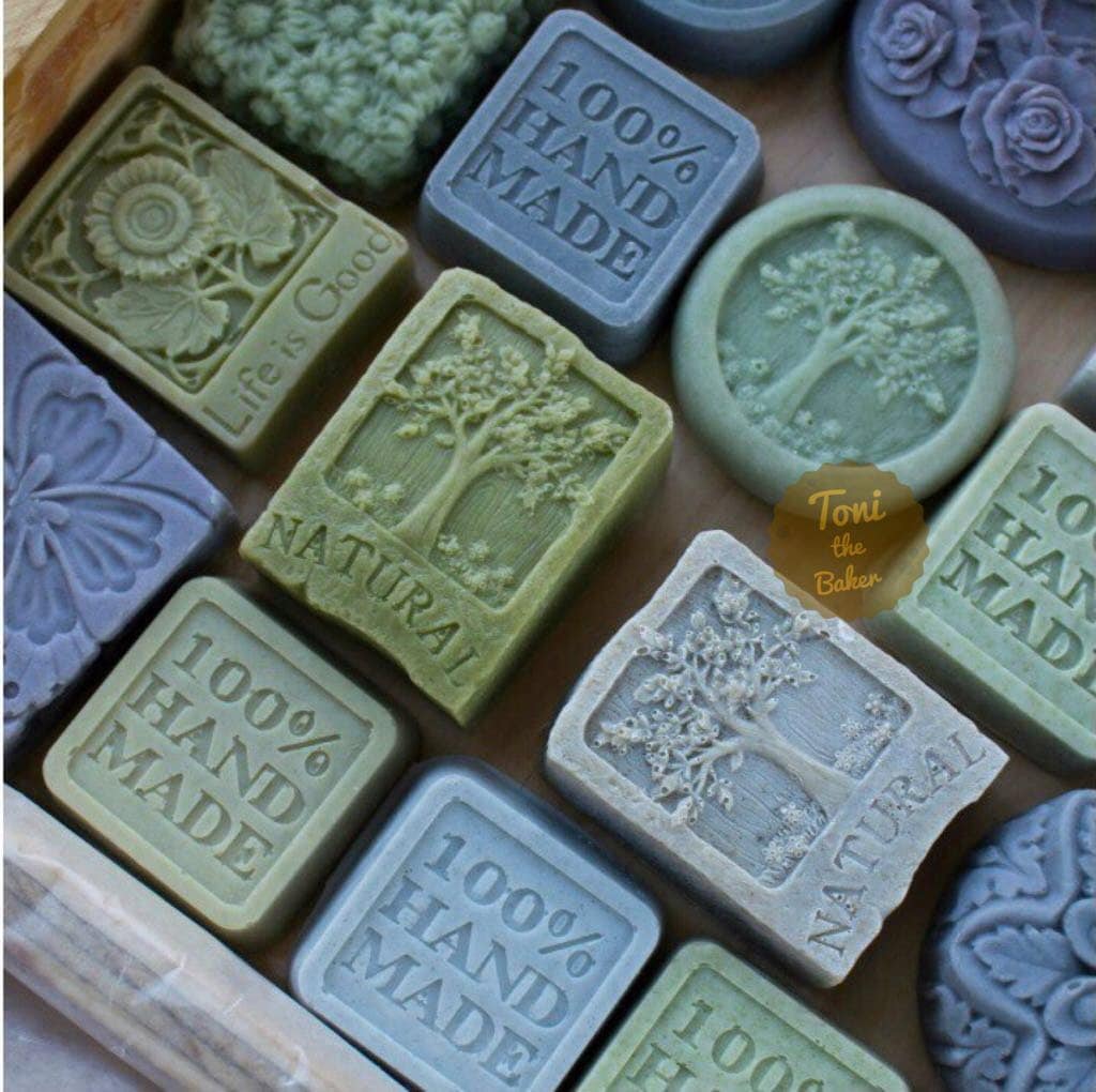Soap Molds 1cavity100 Hand Made Silicone Soap Molds Etsy