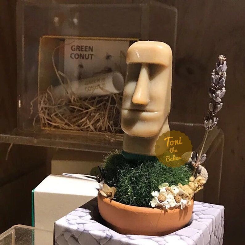 Easter Island Moai Statue Silicone Mold Fondant Chocolate Etsy