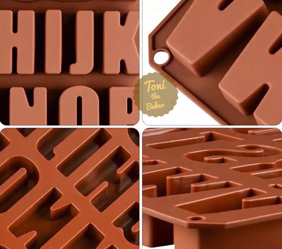 Large Letter Alphabet AZ silicone soap mold soap mold Etsy