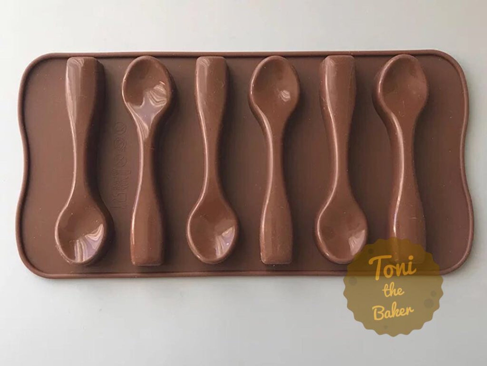 Spoon Candy Mold Silicone Chocolate Mold Spoon Chocoalte Etsy