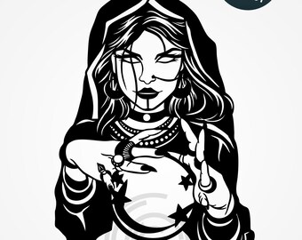 Fortune Teller Girl Etsy