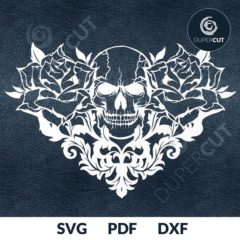 Download SVG / PDF / DXF cut file Paper Cutting Template Heart shape | Etsy