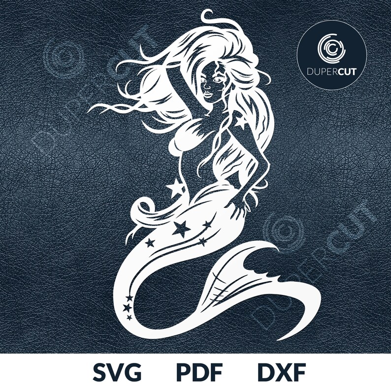 Free Free Mermaid Print Svg 707 SVG PNG EPS DXF File