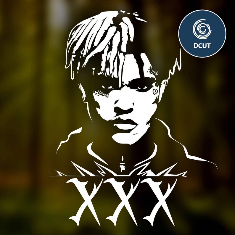 Xxxtentacion Tattoo Stickers XXXTENTACION vinyl sticker decal for laptop car struck | Etsy