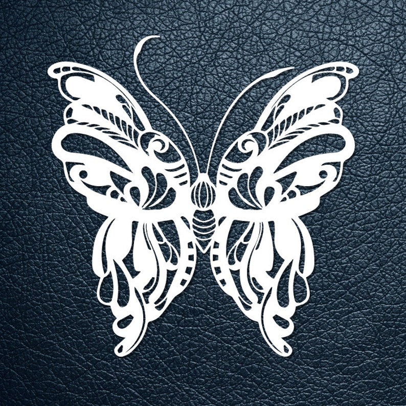 Download SVG / PDF cut file Paper Cutting Template butterfly | Etsy