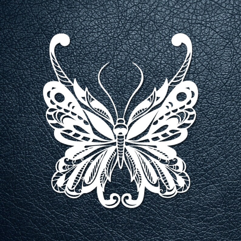 Download SVG / PDF cut file Paper Cutting Template butterfly | Etsy
