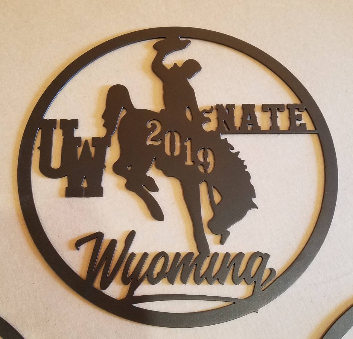 University of Wyoming Graduation Trivet