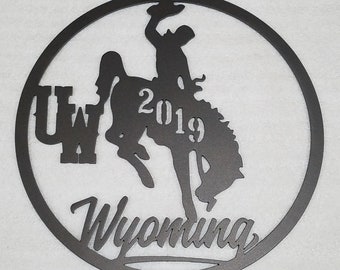 University of Wyoming Graduation Trivet