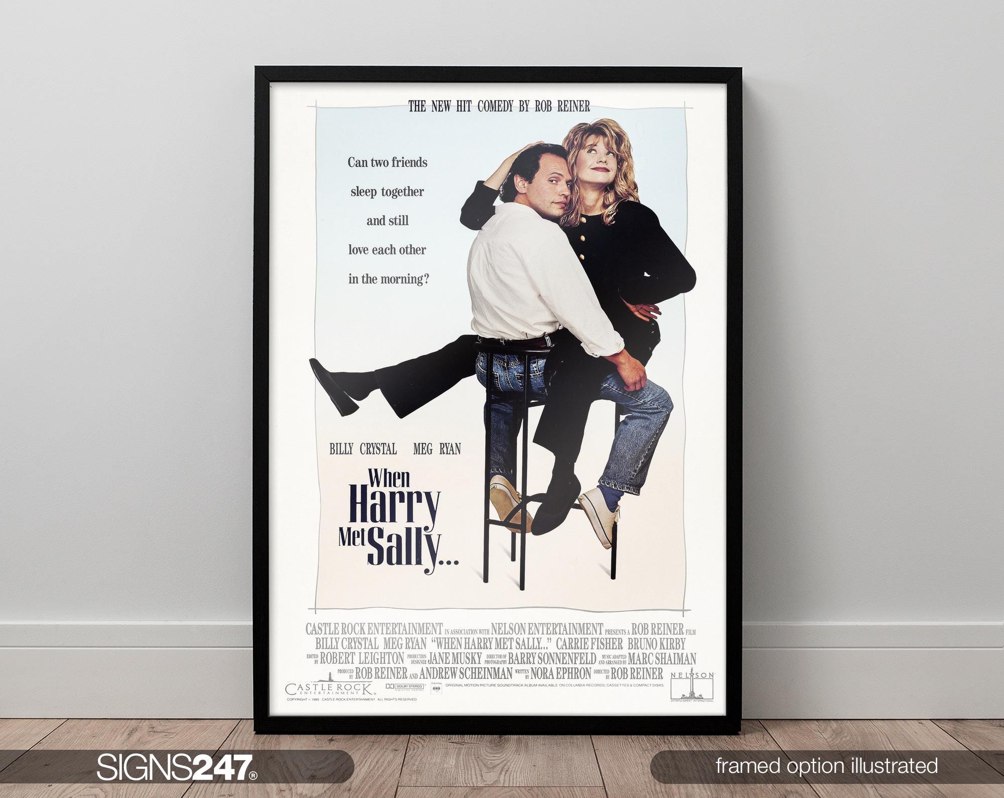 When Harry Met Sally Poster | Movie Poster | 1989 | Movie Prints ...