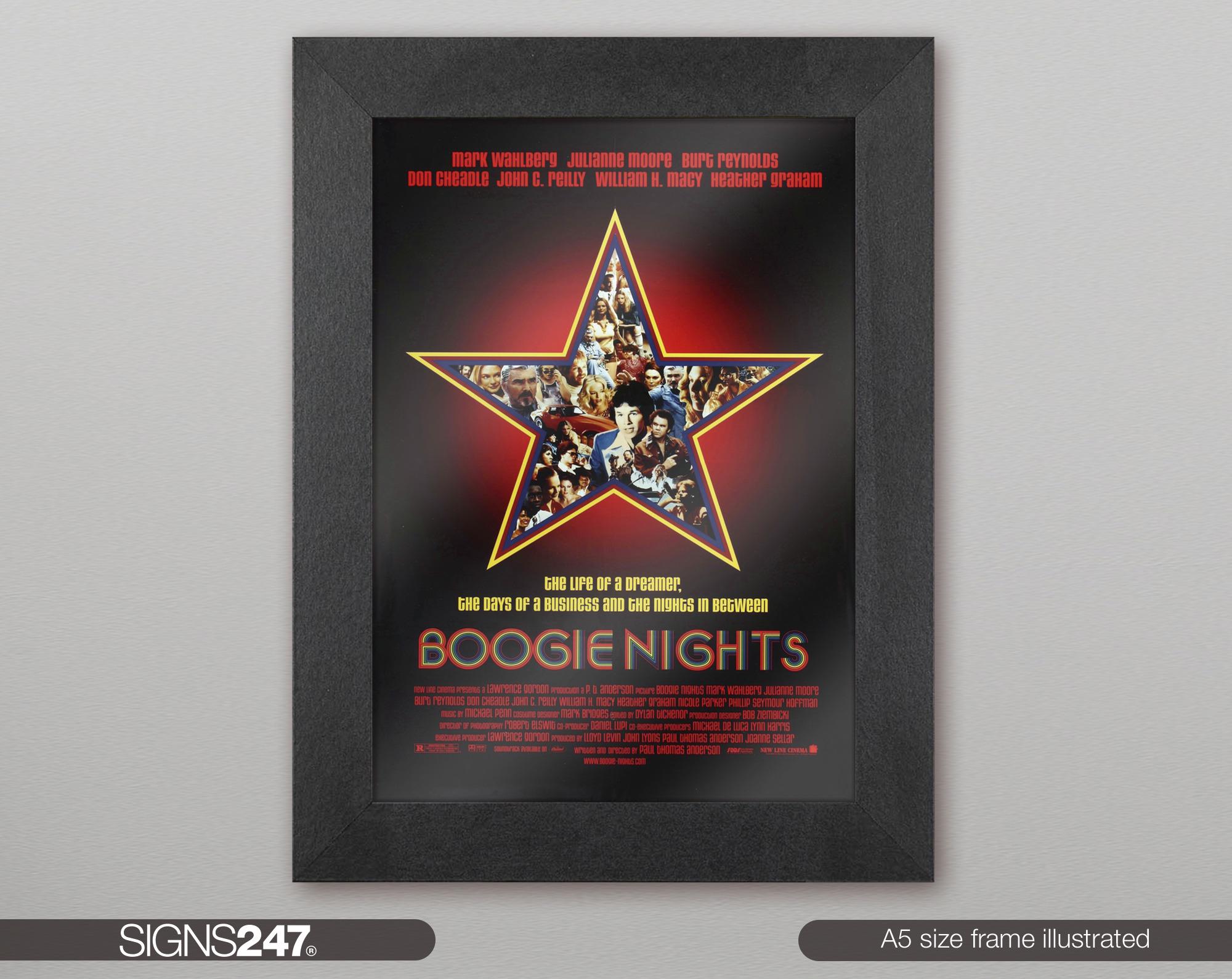 Boogie Nights Poster | Movie Poster | Mark Wahlberg | Julianne