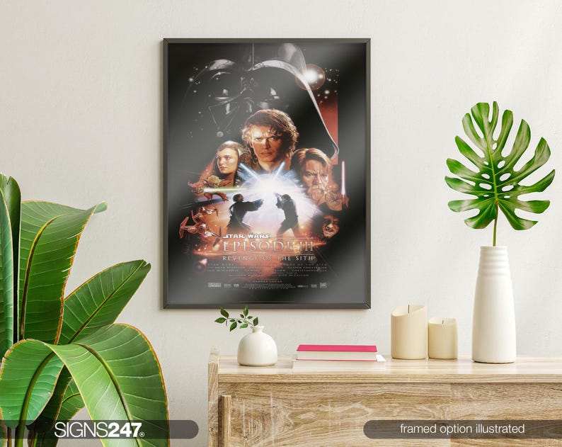 Star Wars Revenge Of The Sith Movie Poster