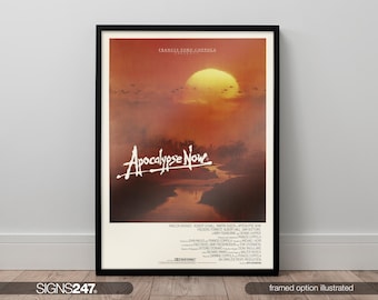 Apocalypse Now Poster | Movie Poster | 1979 | Movie Prints For Cinema Rooms | Wall Art | Home Decor | A0 A1 A2 A3 A4 A5