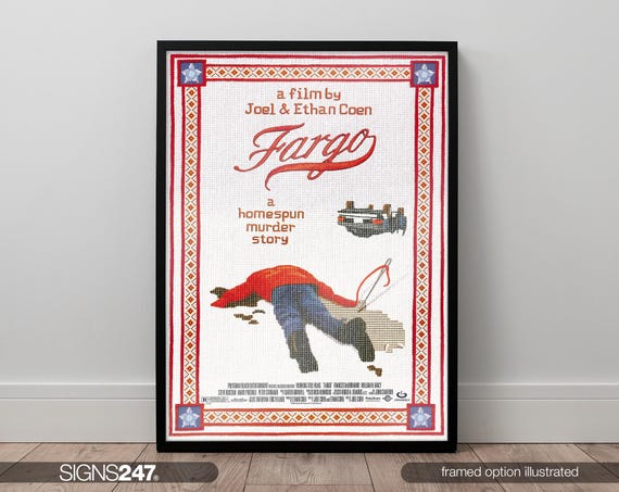 Fargo the Coen Brothers Poster | Movie Poster | Cinema Room Poster