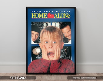 Home Alone Poster | Movie Poster | Movie Prints For Cinema Rooms | Wall Art | Home Decor | A0 A1 A2 A3 A4 A5
