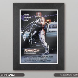 Robocop Peter Weller Movie Poster
