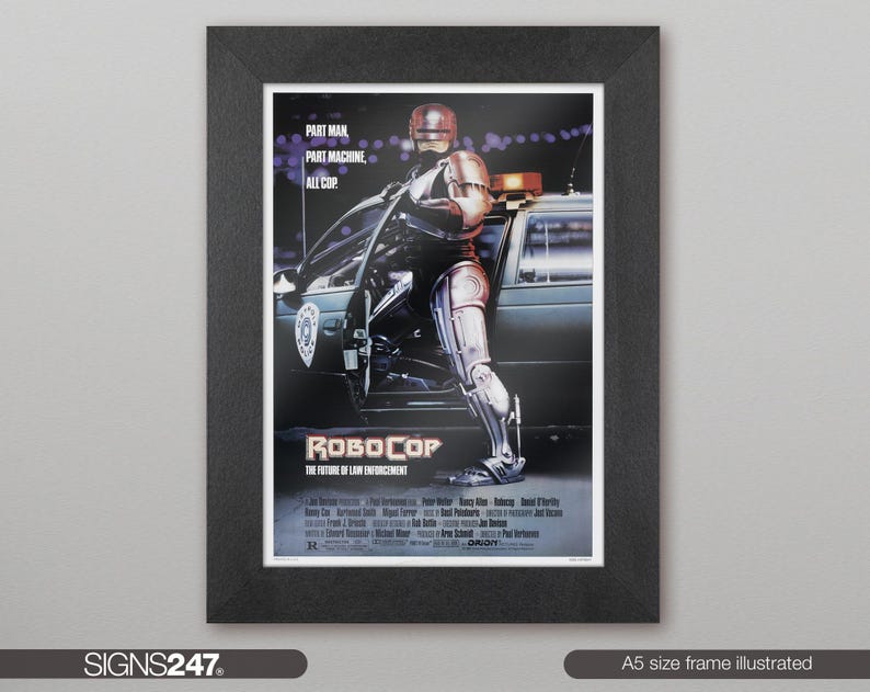 Robocop Peter Weller Movie Poster