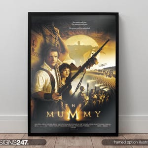 The Mummy Poster | Movie Poster | Movie Prints For Cinema Rooms | Wall Art | Home Decor | A0 A1 A2 A3 A4 A5