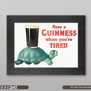 Have A Guinness When Your Tired Turtle Movie Poster