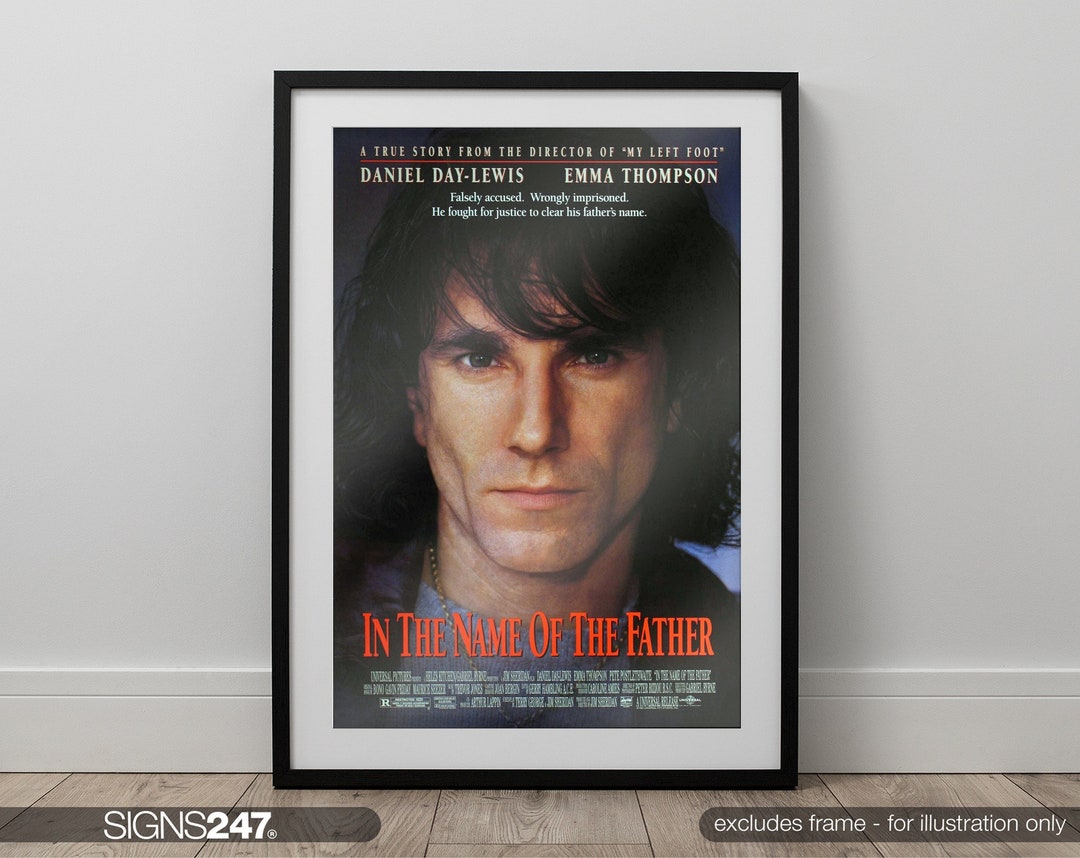 In the Name of the Father Movie Poster Daniel Day-lewis Emma Thompson ...