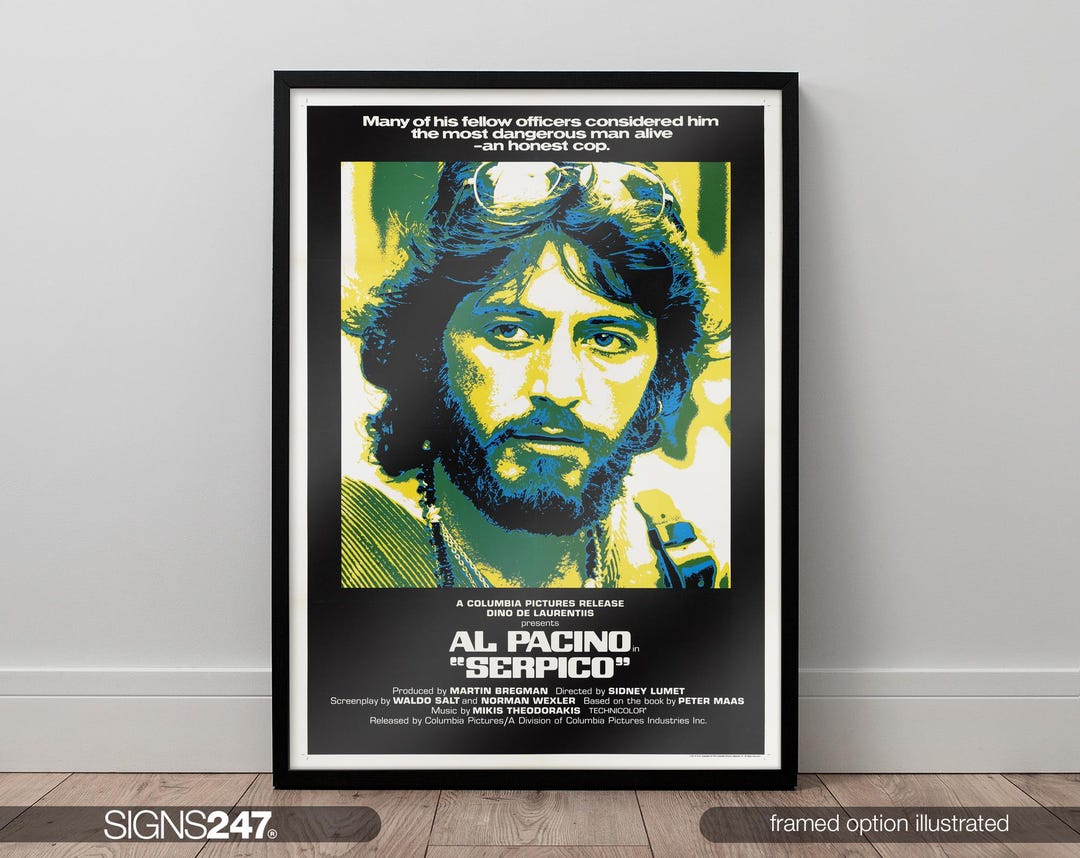 Serpico Poster | Al Pacino | Cornelia Sharpe | Norman Ornellas